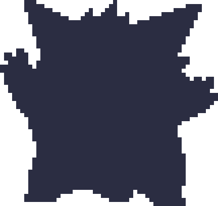 Gengar Free printables preview
