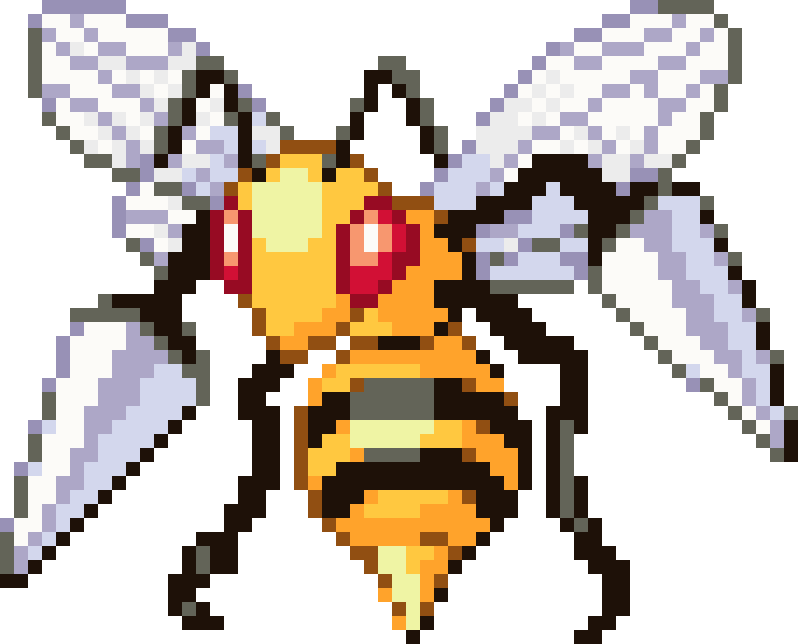 Beedrill cross-stitch pattern preview