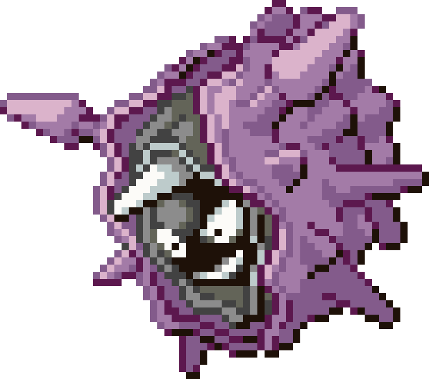 Cloyster cross-stitch pattern preview