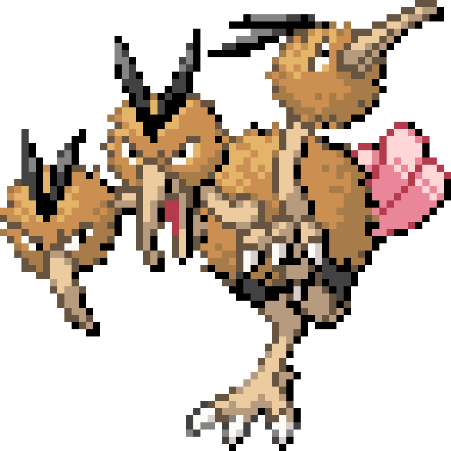 Dodrio cross-stitch pattern preview