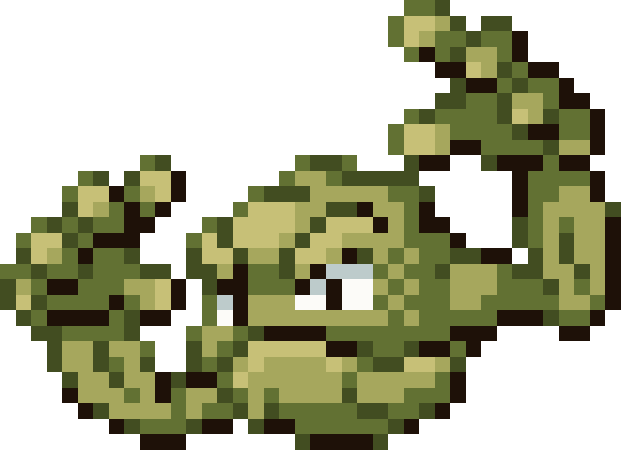 Geodude cross-stitch pattern preview