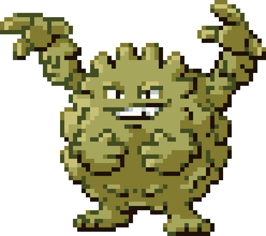 Graveler cross-stitch pattern preview