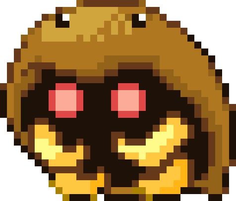 Kabuto cross-stitch pattern preview