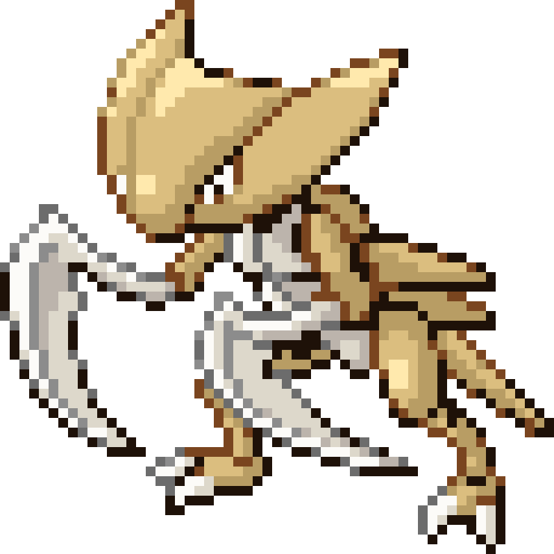 Kabutops cross-stitch pattern preview