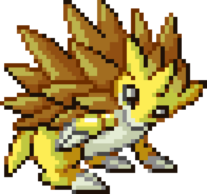 Sandslash cross-stitch pattern preview
