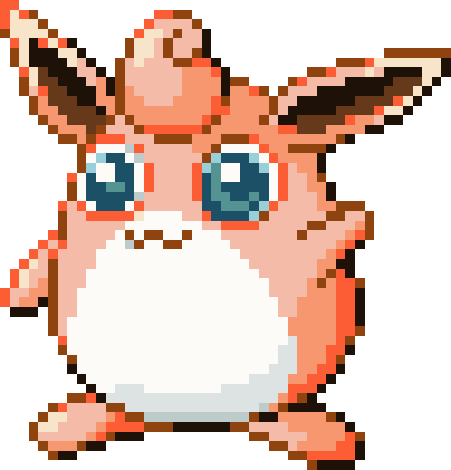 Wigglytuff cross-stitch pattern preview