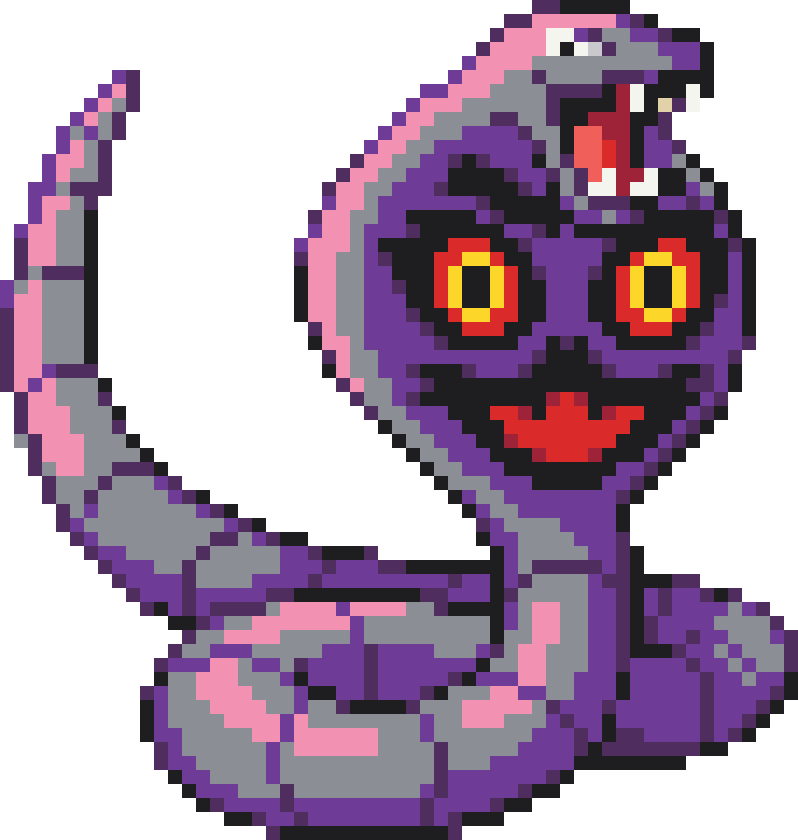 Arbok Perler bead pattern preview