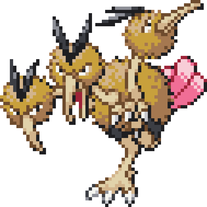 Dodrio Perler bead pattern preview