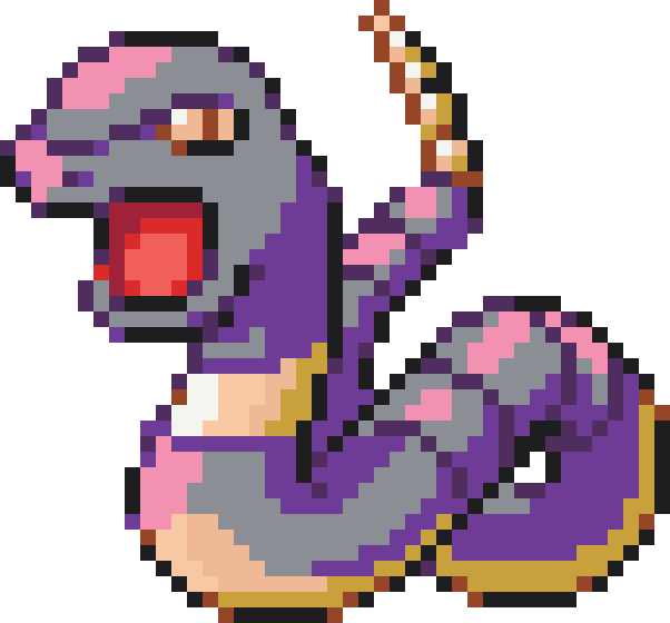 Ekans Perler bead pattern preview