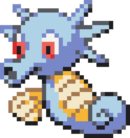 Horsea Perler bead pattern preview