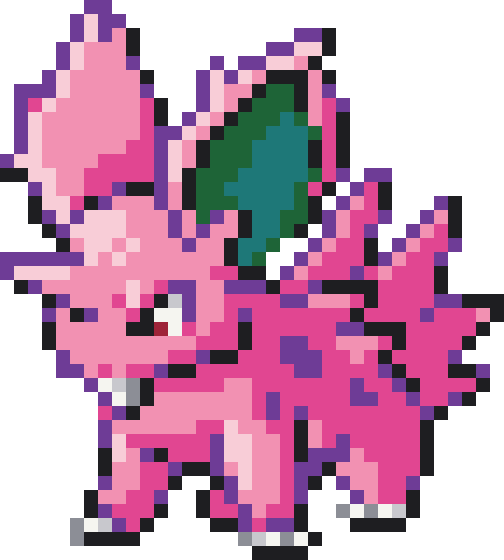 Nidoran M Perler bead pattern preview