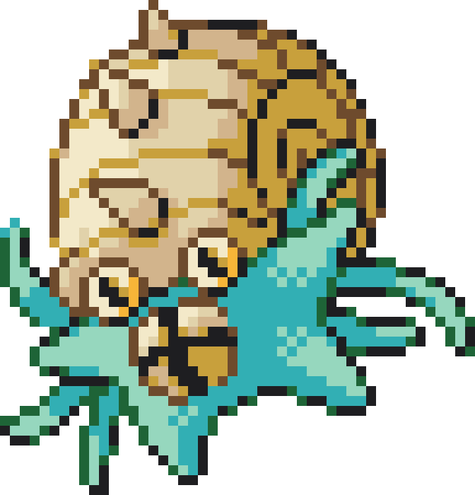 Omastar Perler bead pattern preview