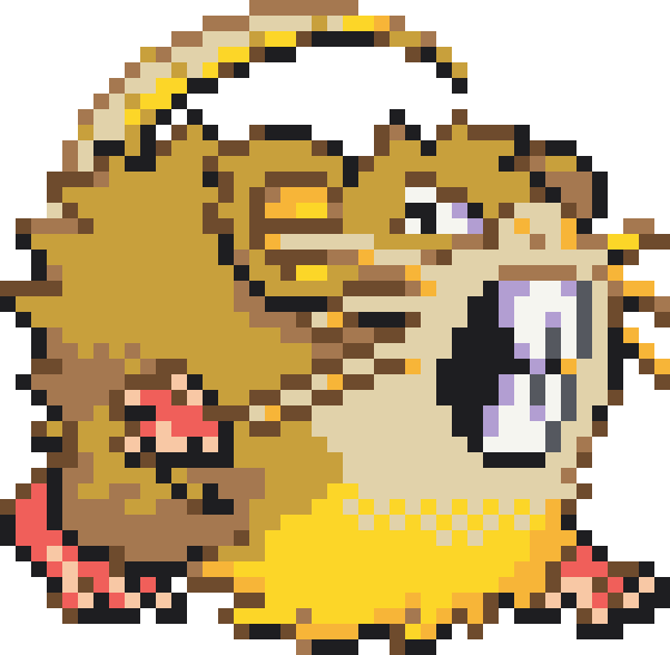 Raticate Perler bead pattern preview
