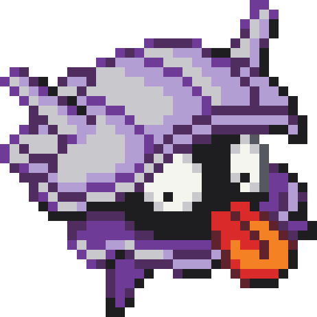 Shellder Perler bead pattern preview