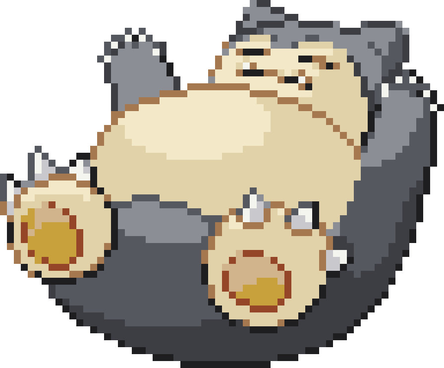 Snorlax Perler bead pattern preview