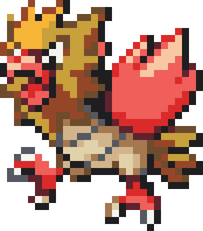 Spearow Perler bead pattern preview