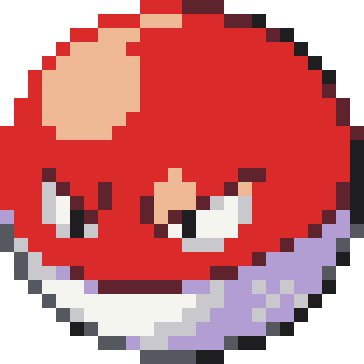 Voltorb Perler bead pattern preview
