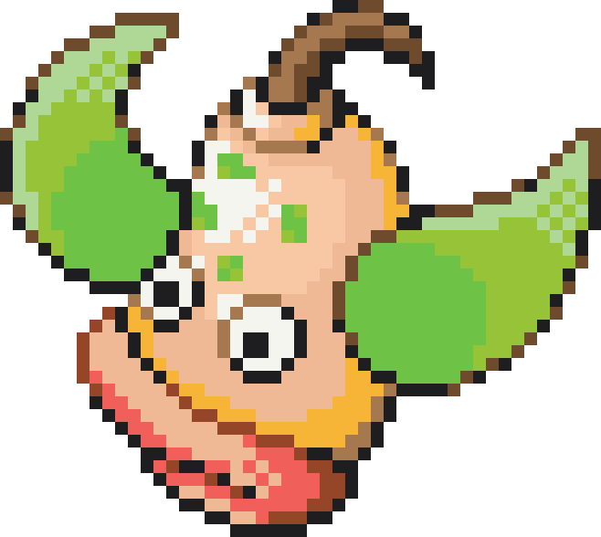 Weepinbell Perler bead pattern preview