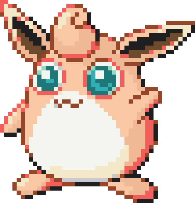 Wigglytuff Perler bead pattern preview